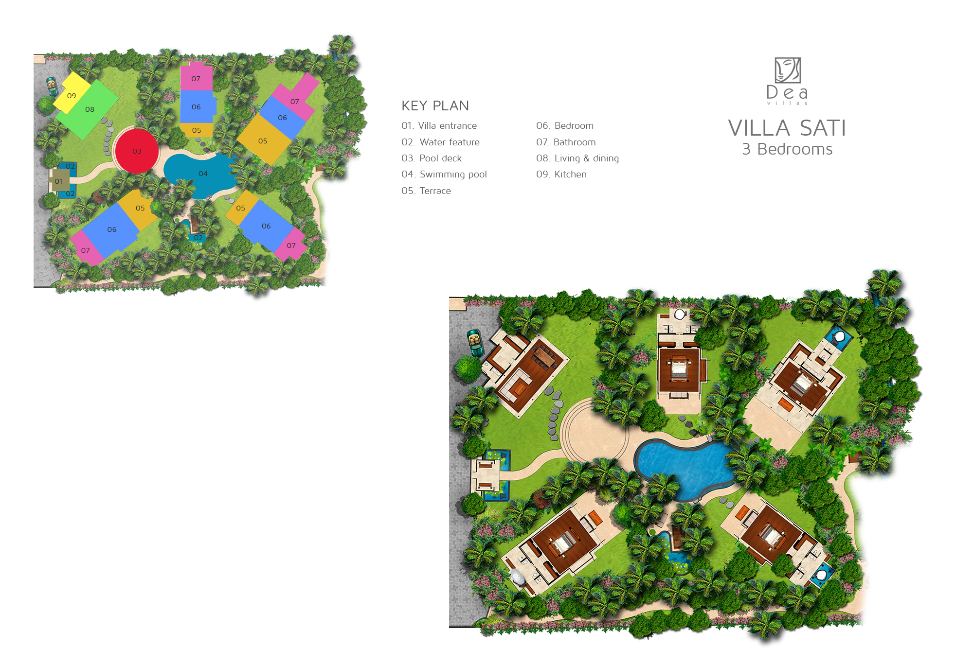 Villa Sati - Floorplan